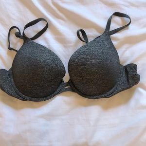 Victoria’s Secret Padded Bra Heathered Gray 36B
